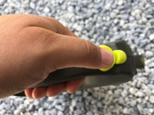 Stopp Funktion der Flexileine