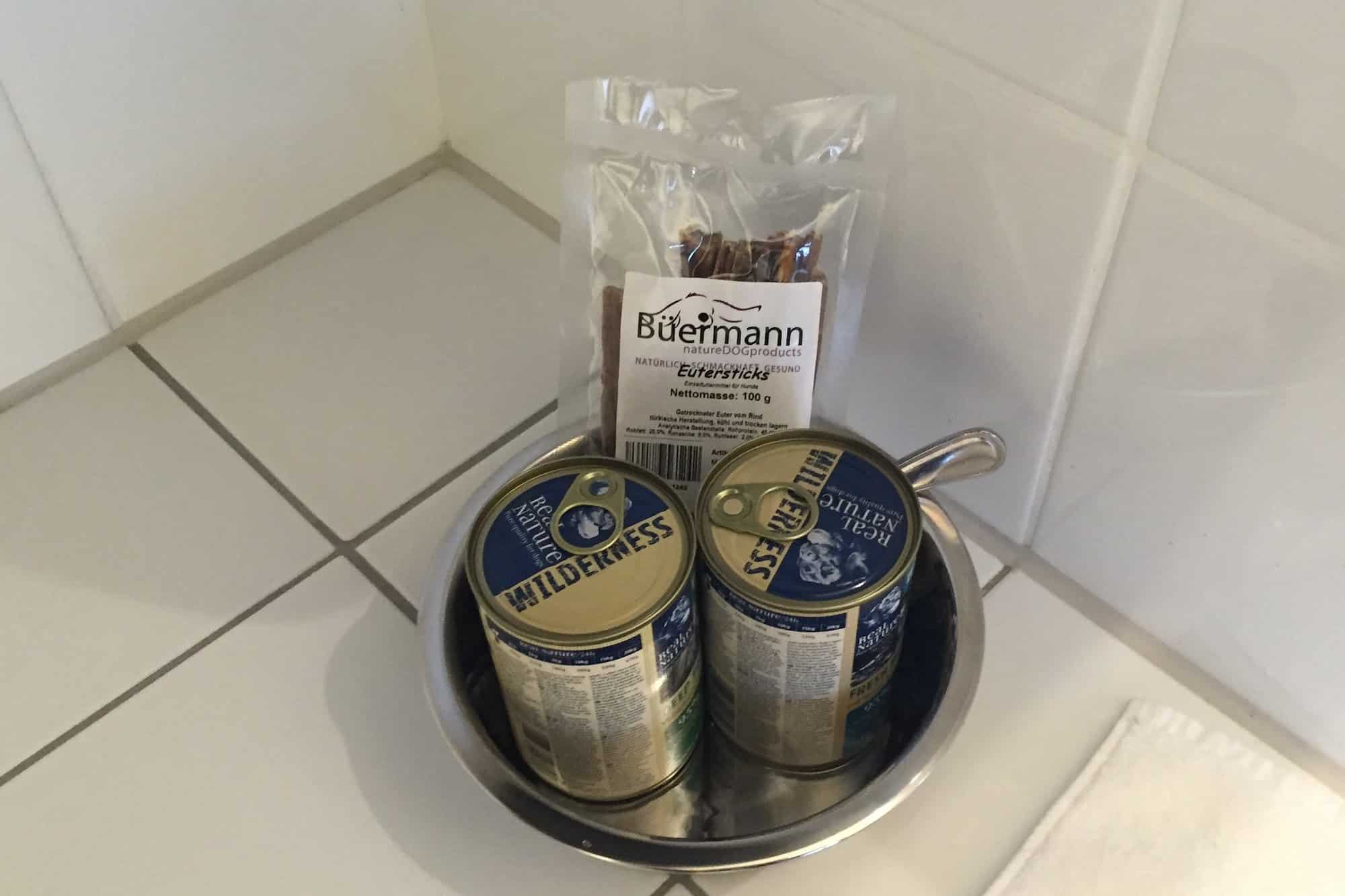 Futtertipps für Neuhundebesitzer.