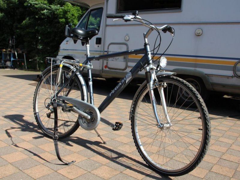 Montage Trixie Bike Set 16: bereit zur Abfahrt.