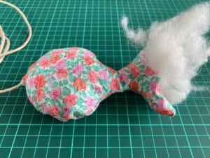 Fisch wird befüllt