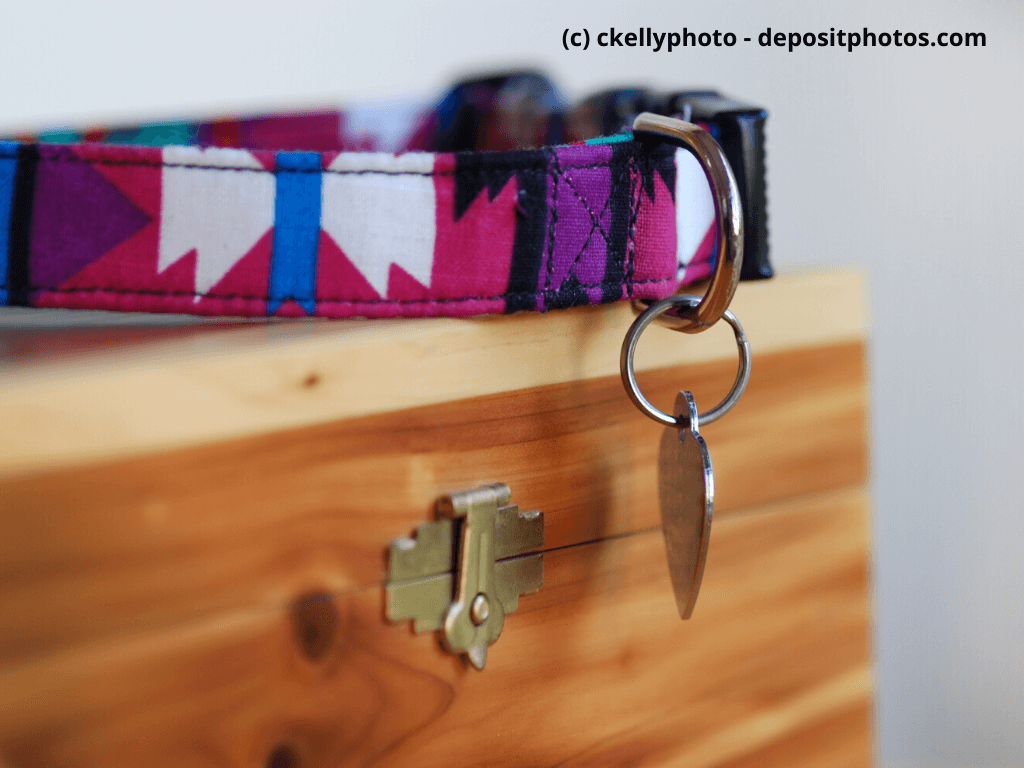 Halsband mit Herz