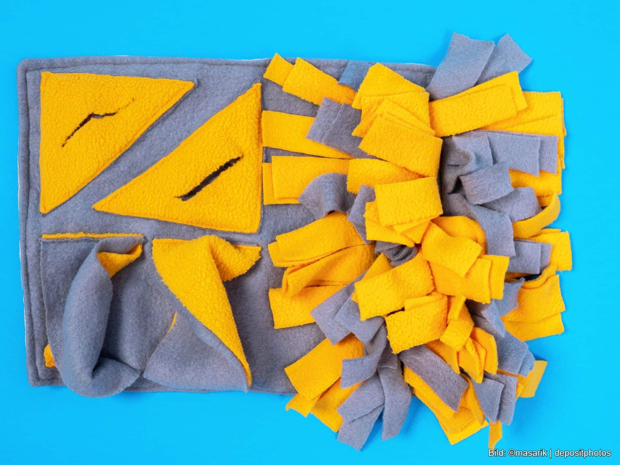 Großer Schnüffelteppich Hund